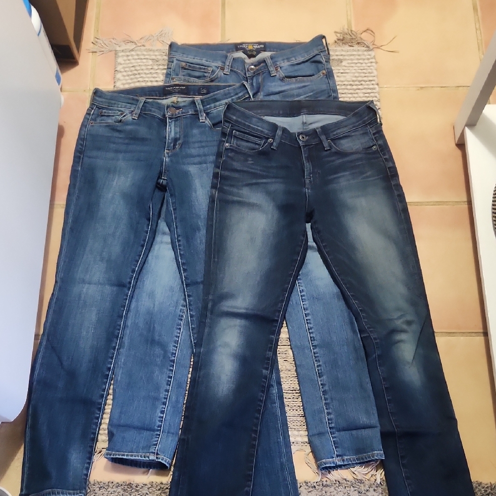 Lucky Brand Jeans X3 Size 25